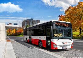 IVECO BUS předalo 50 000. vyrobený Crossway