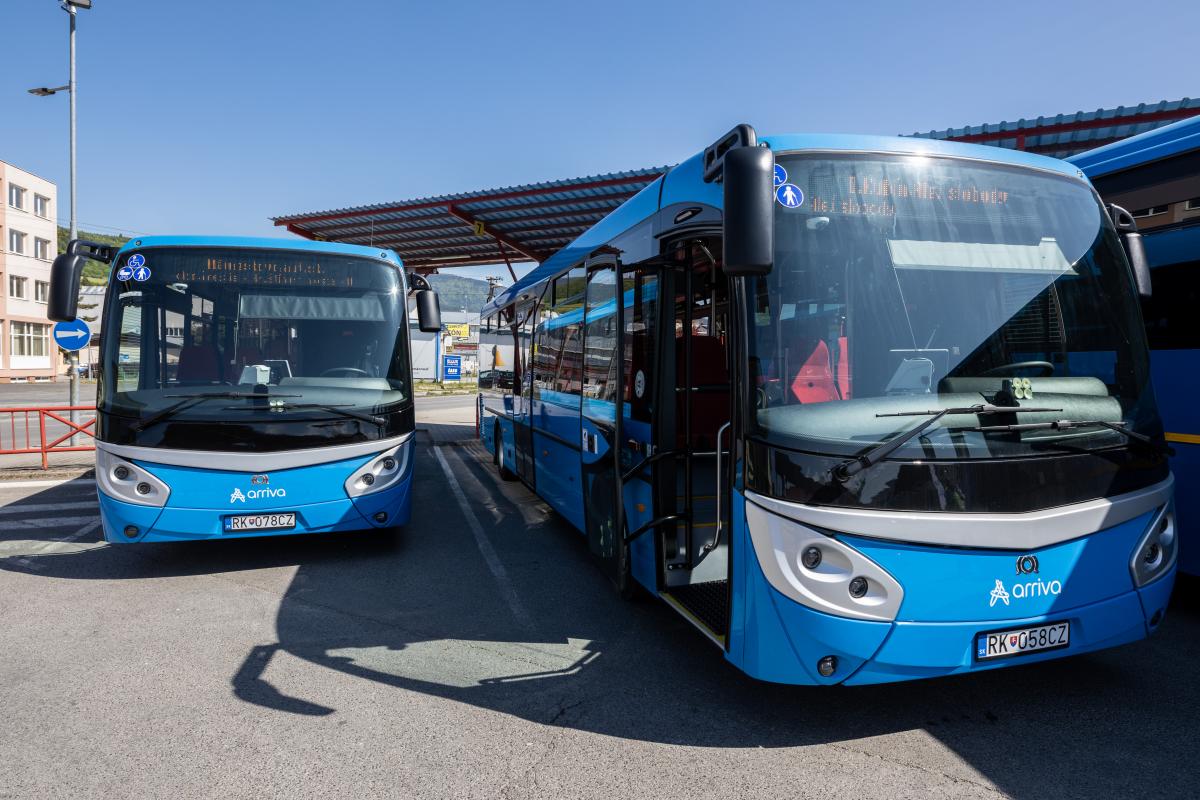 Arriva na Slovensku opět nakoupila autobusy v České republice