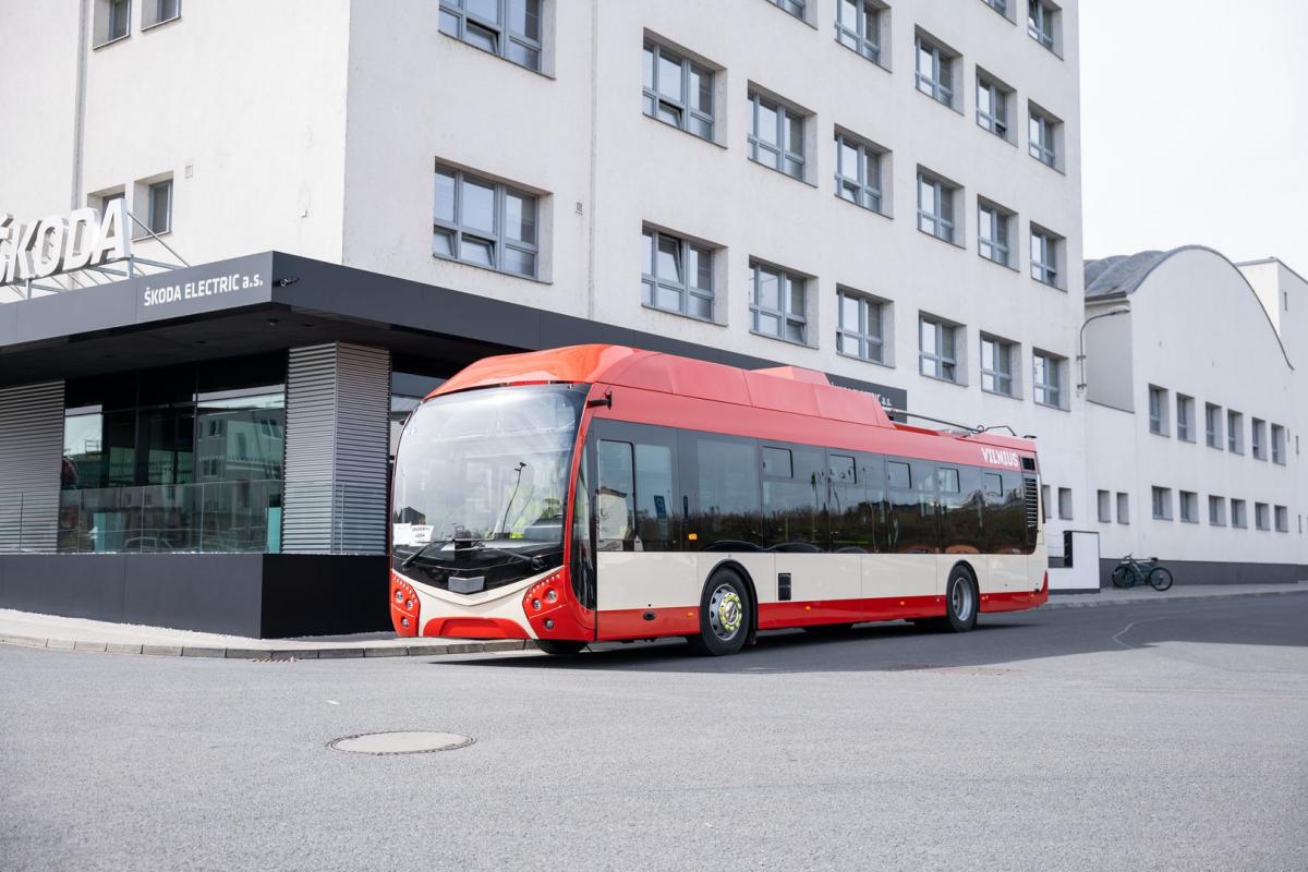 První trolejbusy pro Vilnius jsou připraveny k předání zákazníkovi