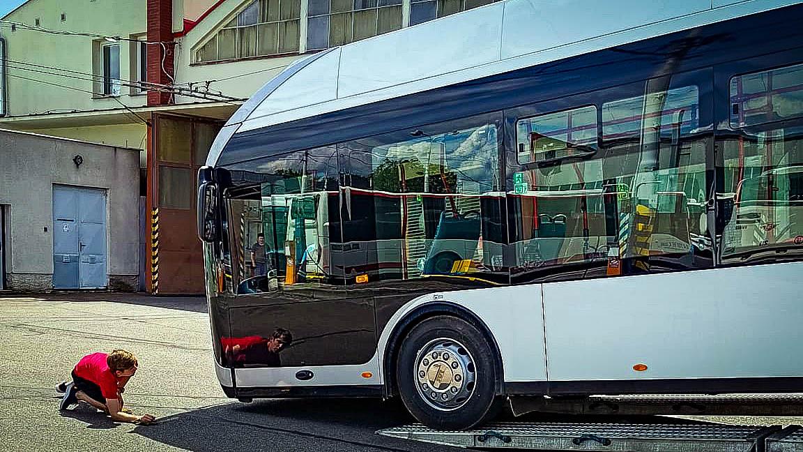 Do Pardubic přijely nové trolejbusy Škoda 32 Tr