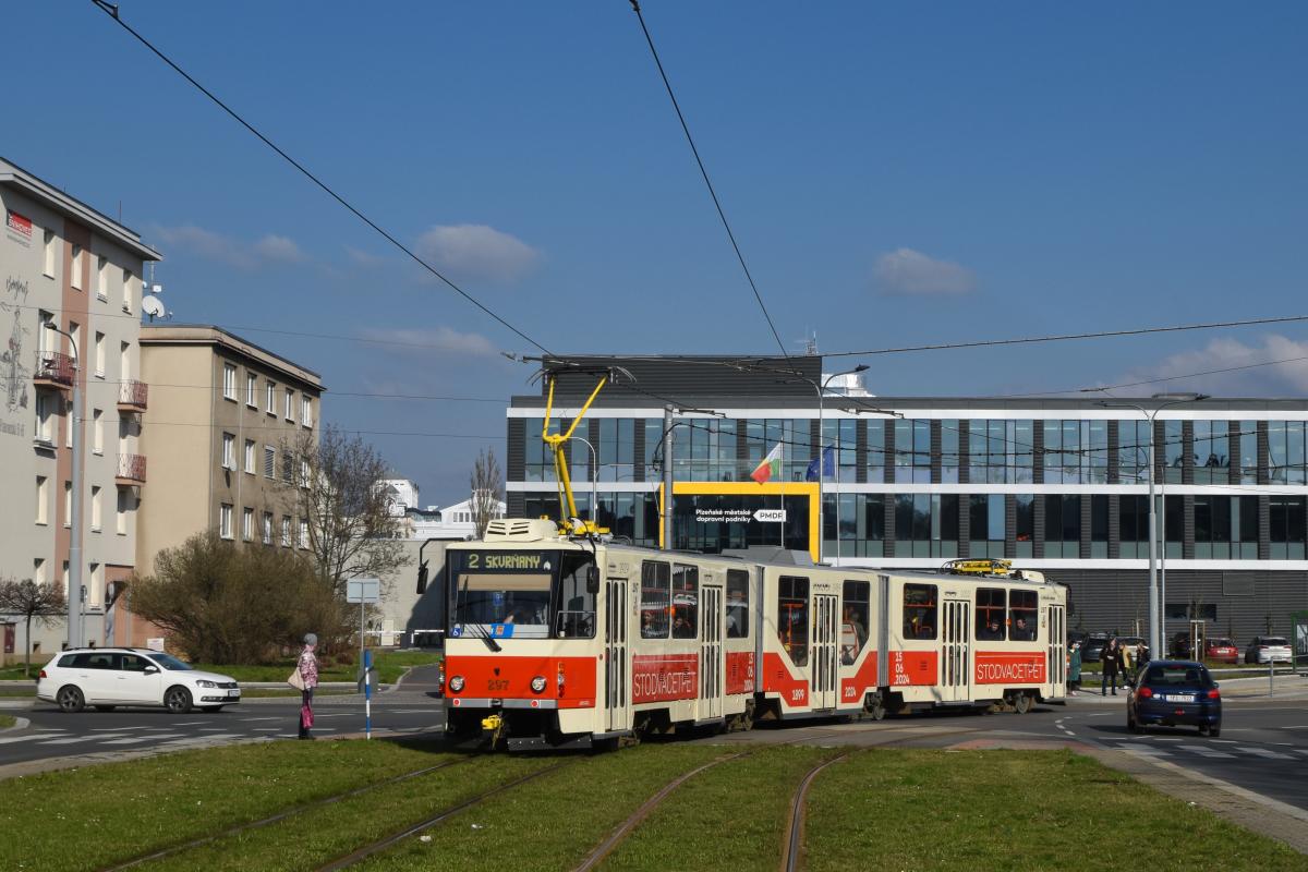 Oslavy výročí 125 let městské hromadné dopravy v Plzni
