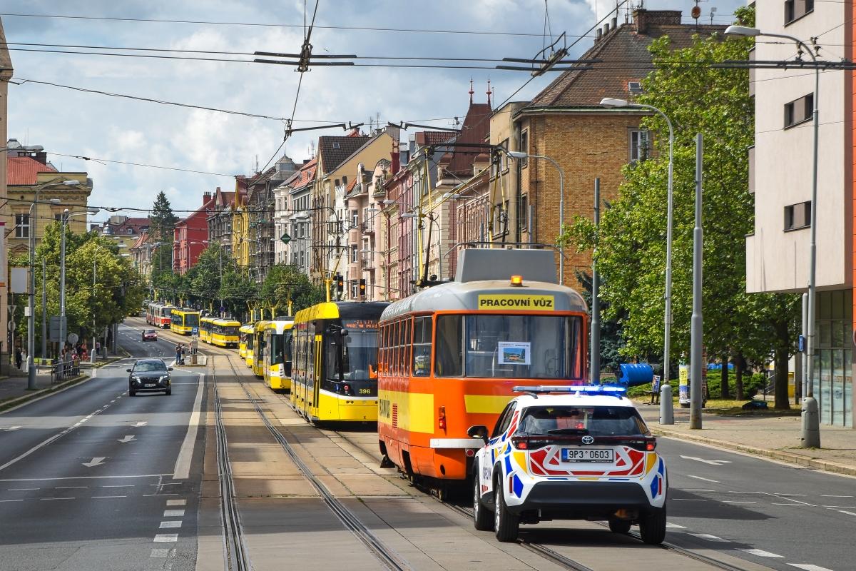 Z oslav výročí 125 let městské hromadné dopravy v Plzni