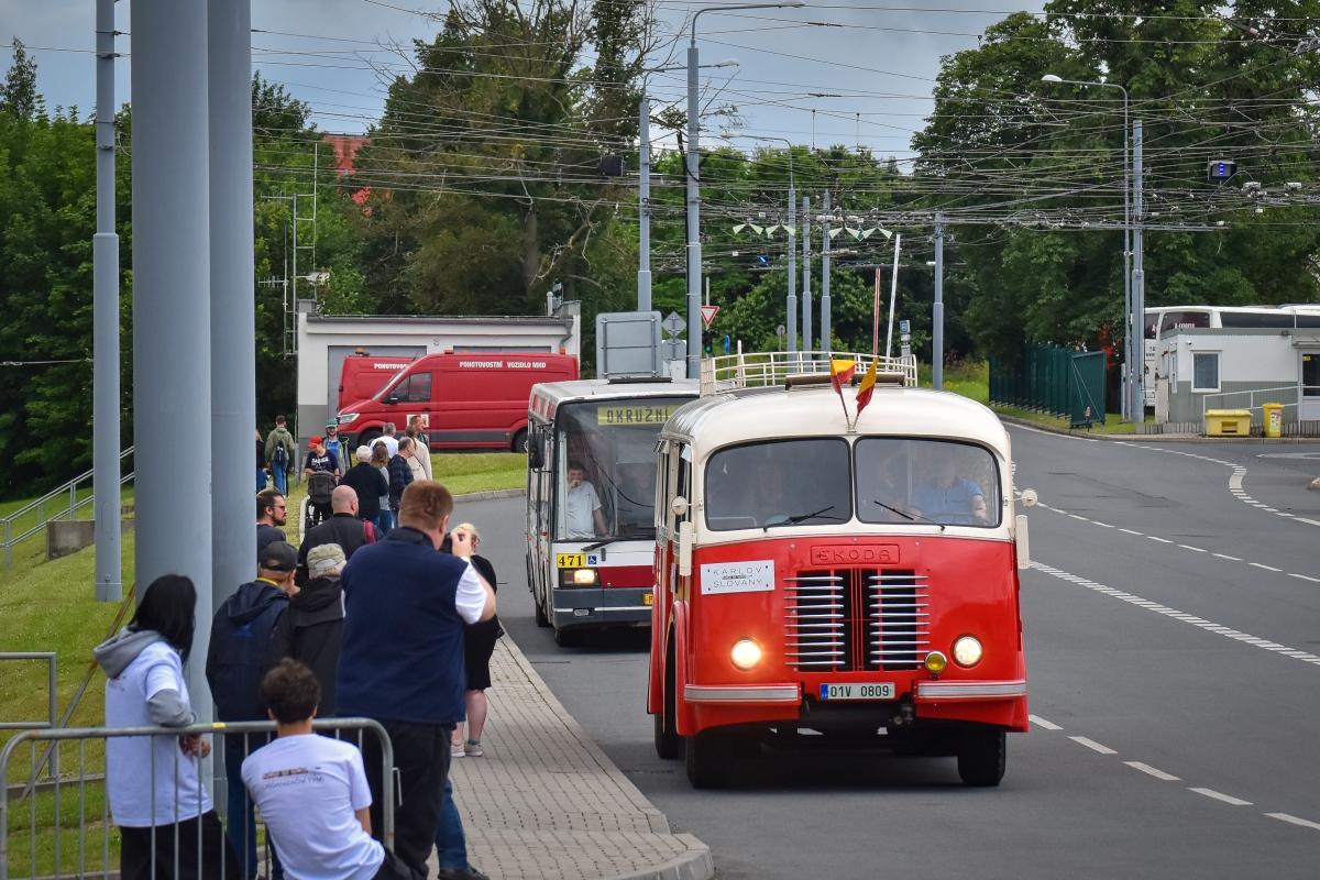 Z oslav výročí 125 let městské hromadné dopravy v Plzni