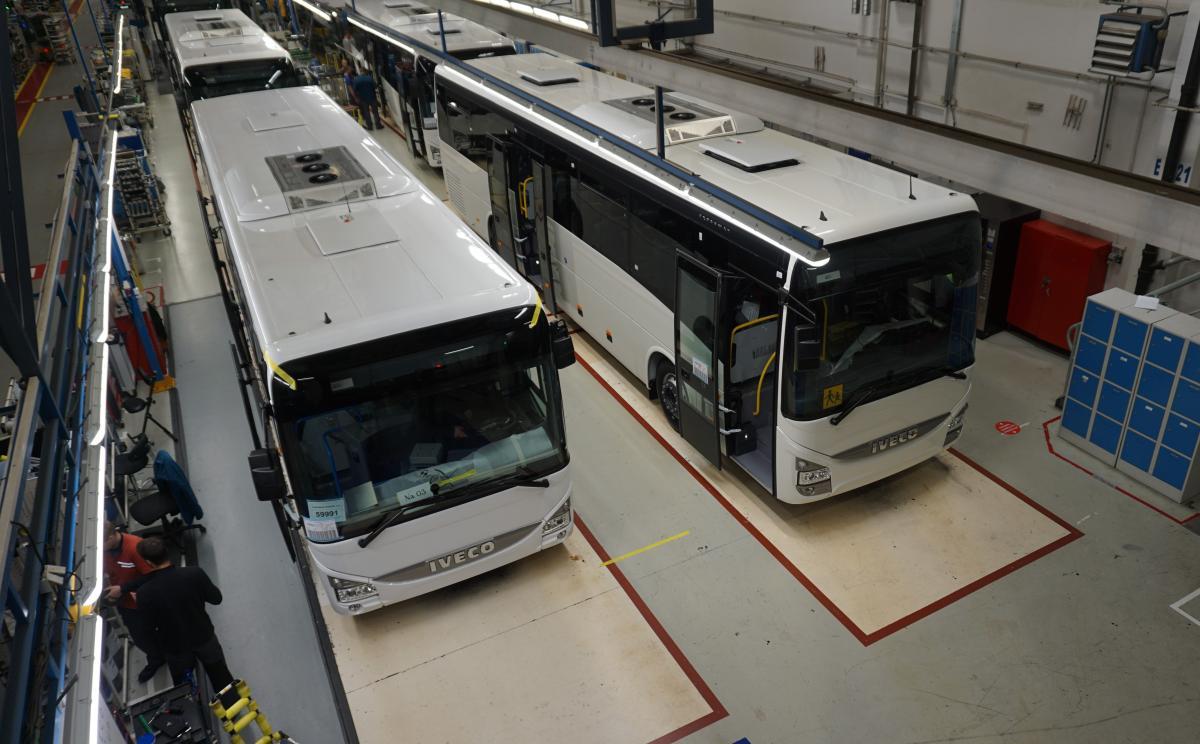 Produkce autobusů v České republice mírně klesla 