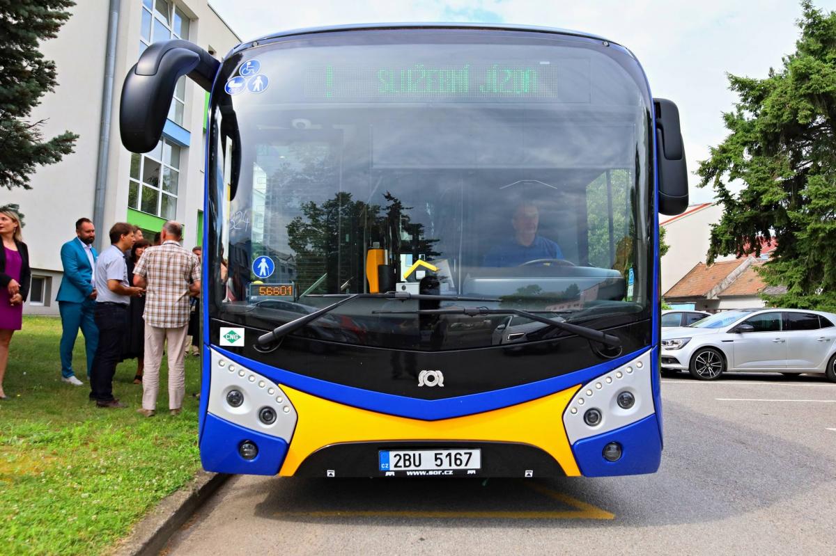 Břeclav brázdí nové autobusy SOR