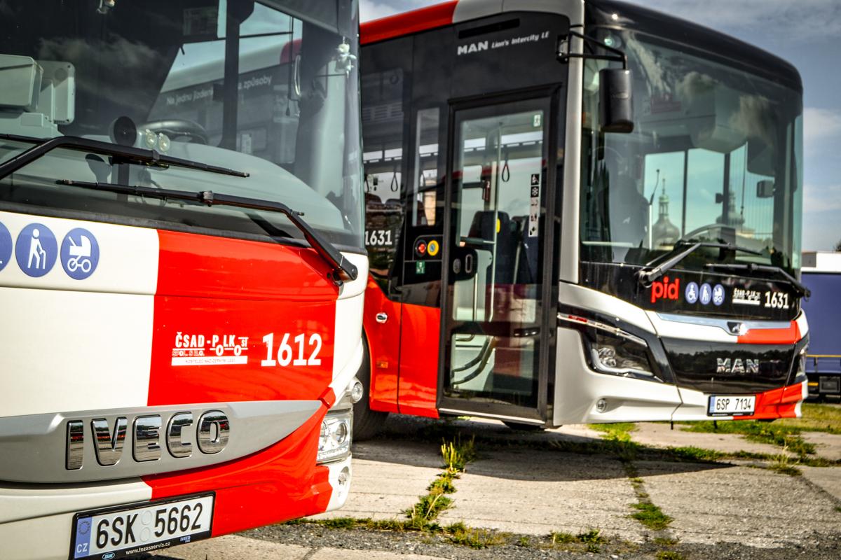 Nové autobusy MAN, IVECO a ROŠERO ve flotile ČSAD POLKOST