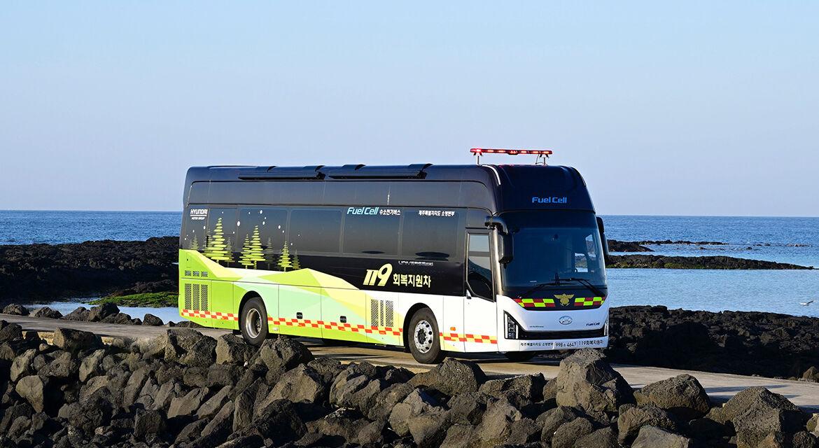 Jižní Korea tento měsíc překoná 1 000 vodíkových autobusů na silnicích