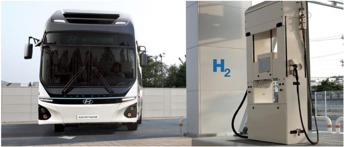 Jižní Korea tento měsíc překoná 1 000 vodíkových autobusů na silnicích
