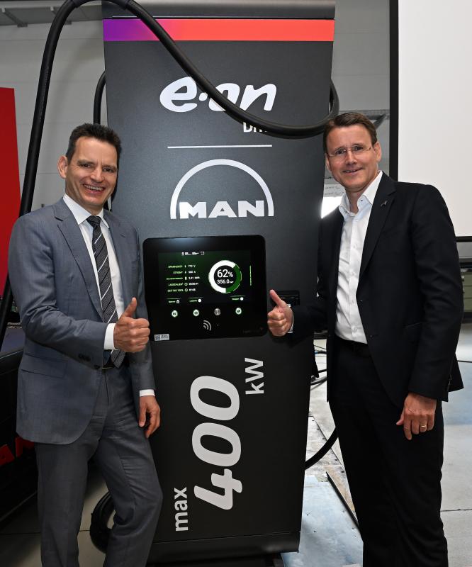 E.ON a MAN vybudují 400 dobíjecích stanic pro elektrická užitková vozidla