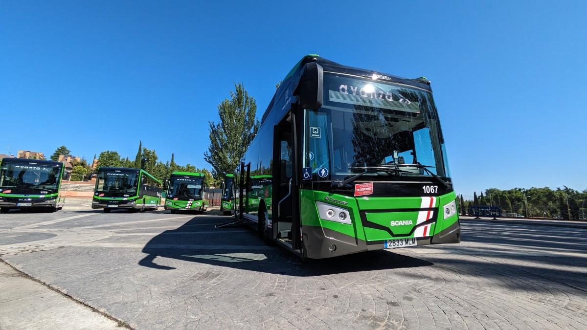 42 hybridních autobusů Scania pro regionální dopravu v okolí Madridu