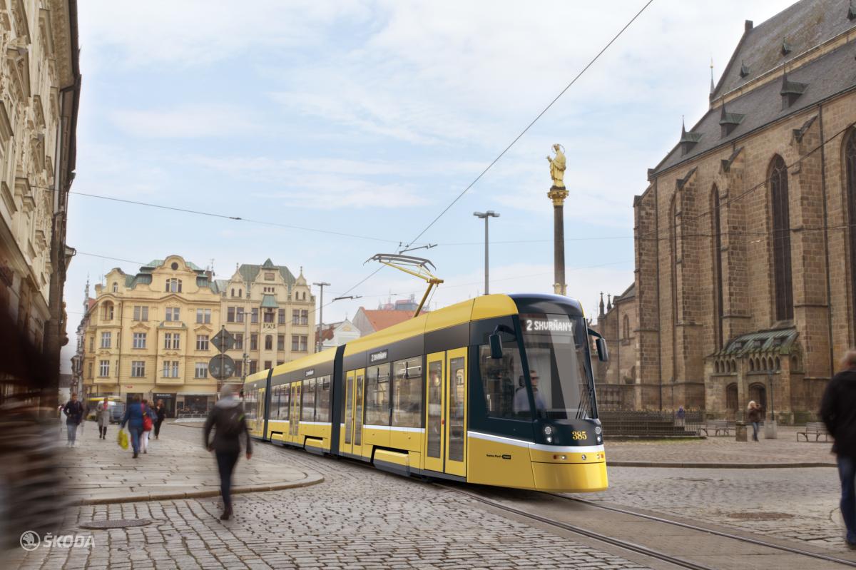 V Plzni jezdí první chytrá tramvaj