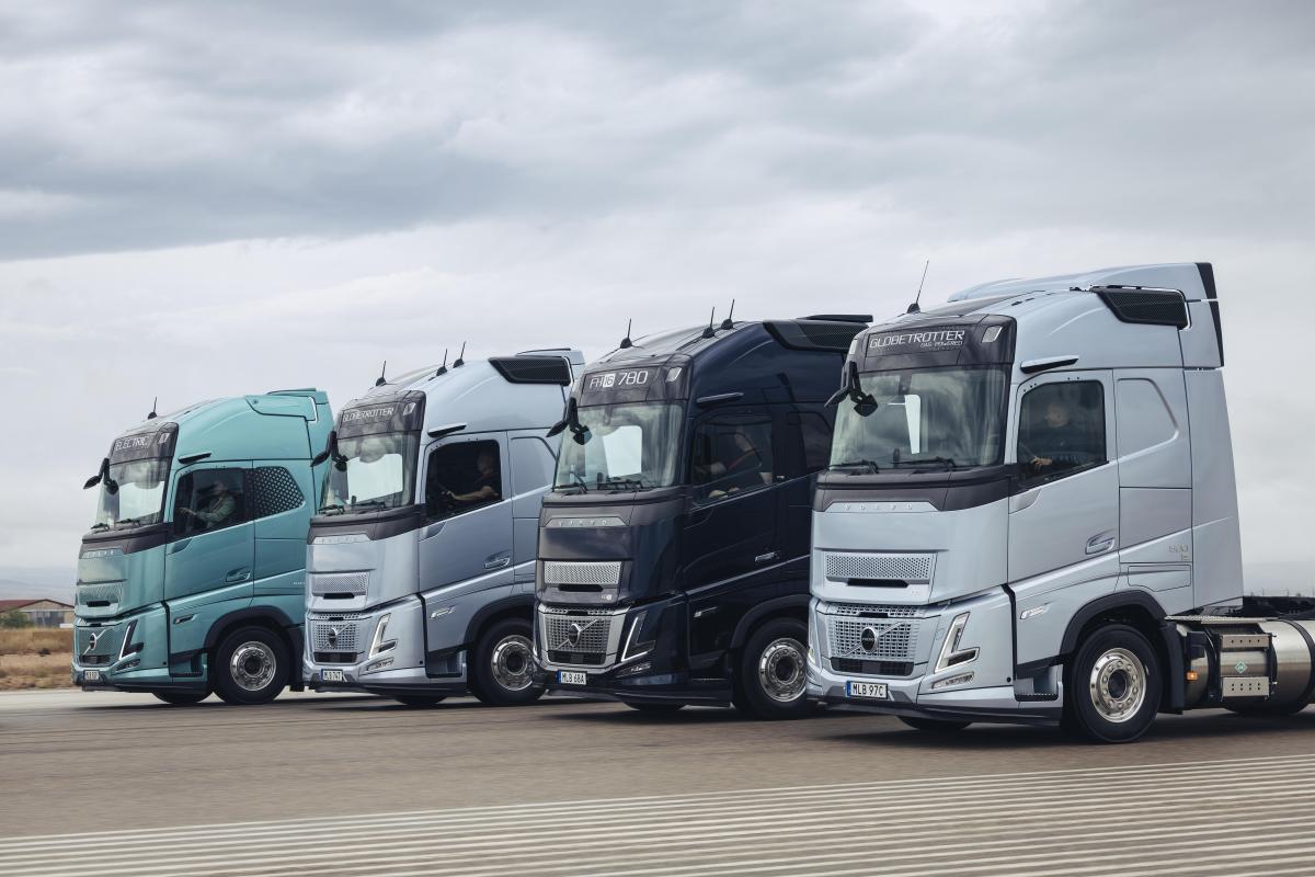 Volvo dodá do Itálie 1 500 nákladních vozidel Volvo FH Aero