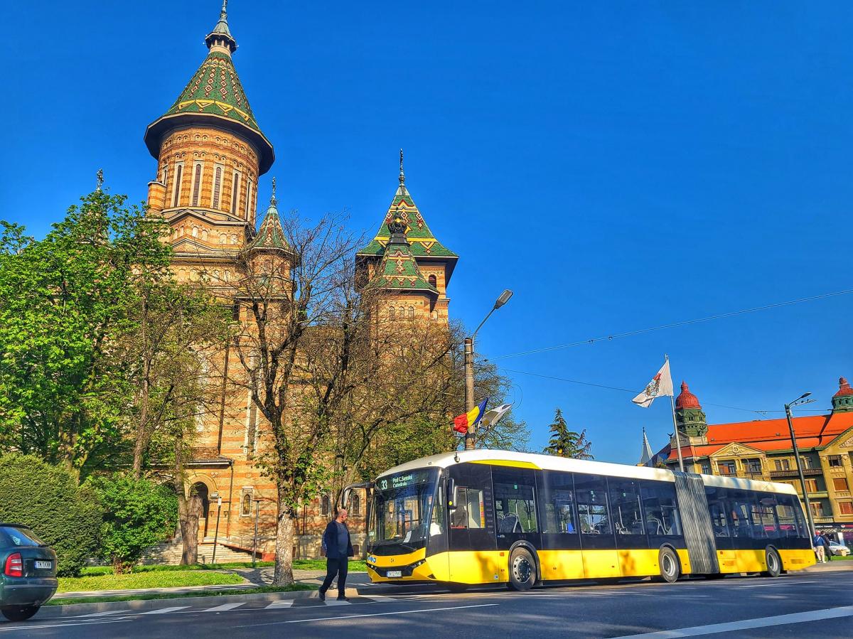 33 nových trolejbusů dodá do Temešváru turecká Bozankaya