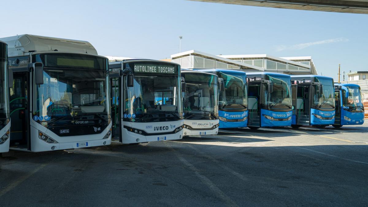  IVECO BUS obnovuje vozový park Autolinee Toscane o 125 autobusů