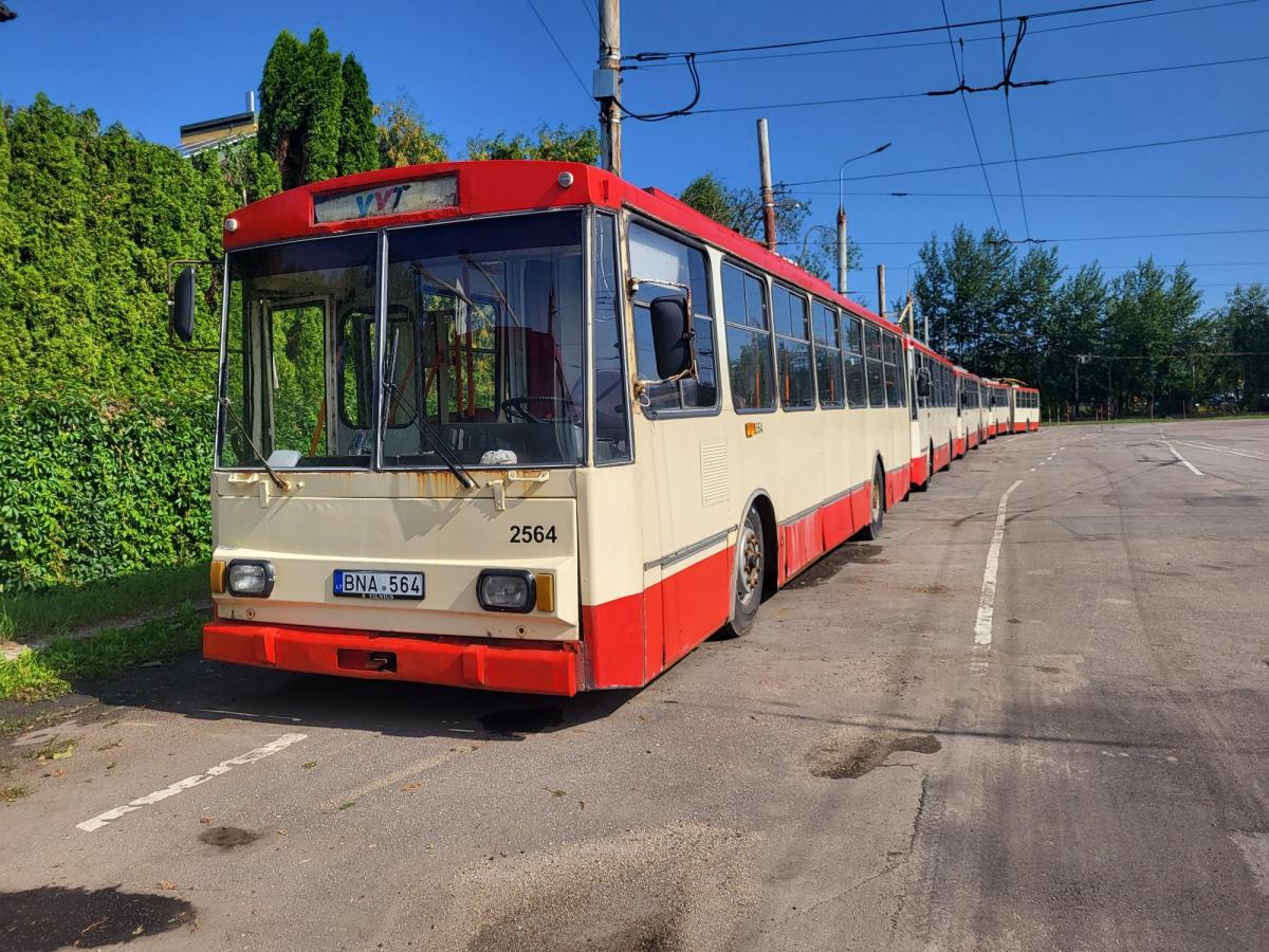 Vilnius koupí 73 kloubových trolejbusů