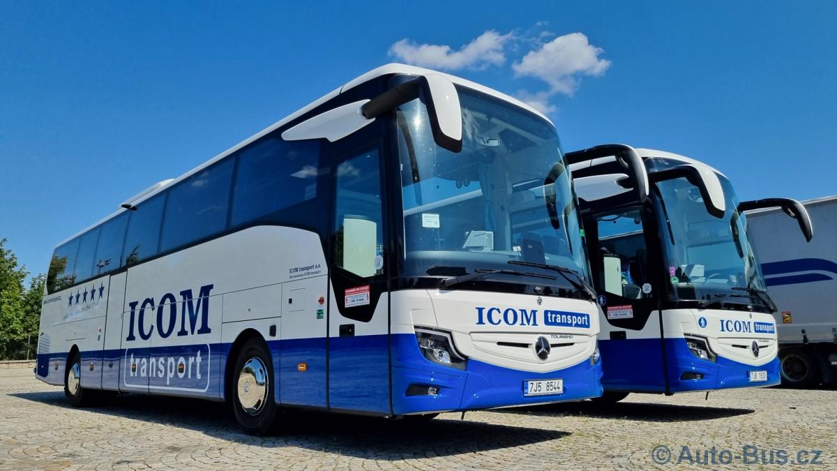 Nová Mercedes-Benz Tourisma na linkách ICOM transport