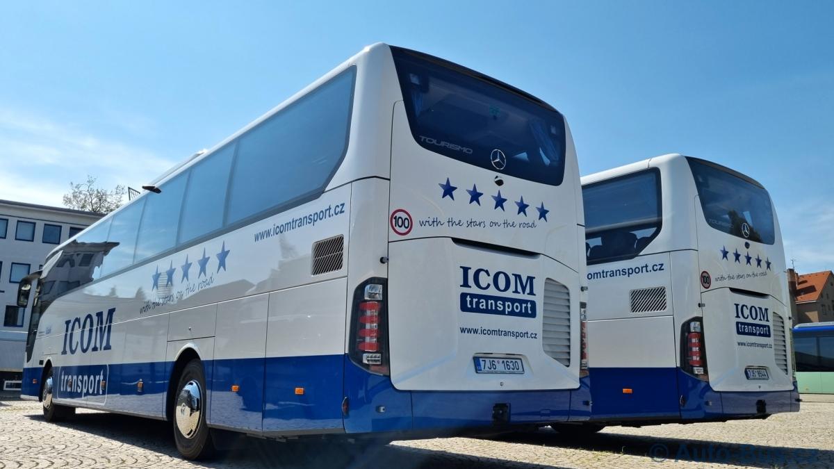 Nová Mercedes-Benz Tourisma na linkách ICOM transport