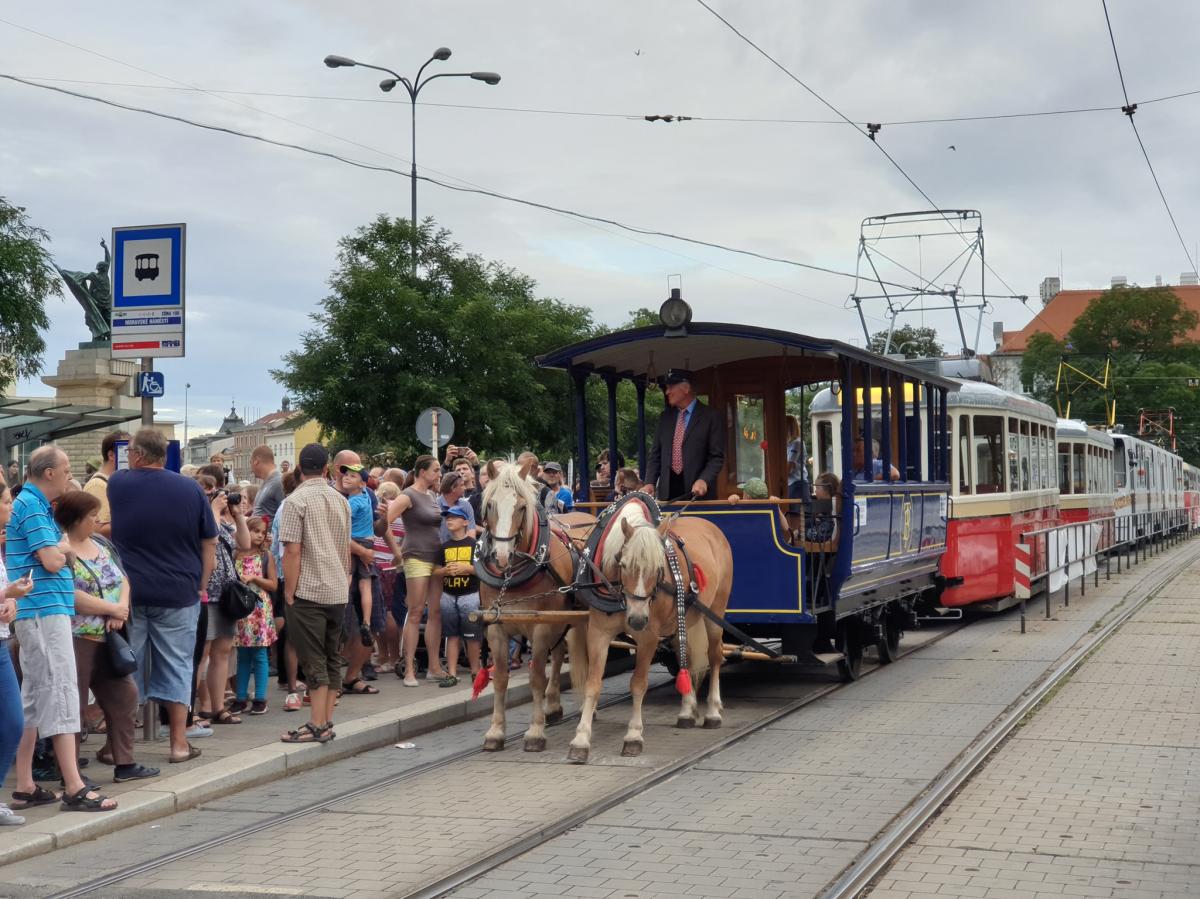 Brno slaví 155 let městské hromadné dopravy