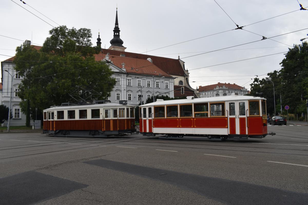 Obrazem z oslav výročí 155 let MHD v Brně