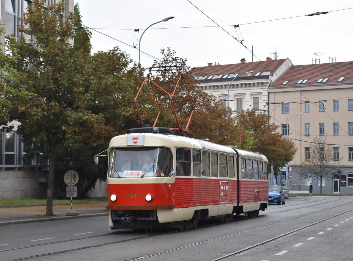 Obrazem z oslav výročí 155 let MHD v Brně