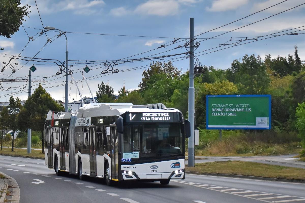 Škoda Group testuje v Plzni první trolejbusy pro italský Janov