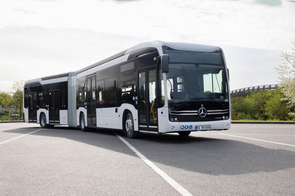 Šampionem elektrických autobusů pro rok 2024 je Mercedes-Benz eCitaro G