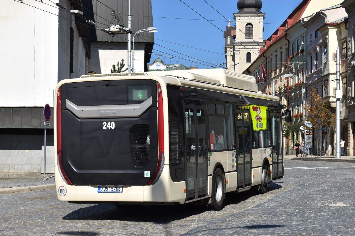 Autobusy v Jihlavě pojedou na CNG i v následujících letech 