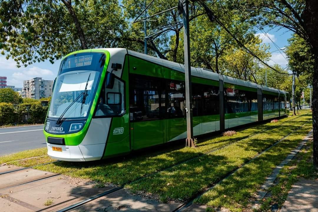 Do Bukurešti přijela tramvaj Imperio číslo 100