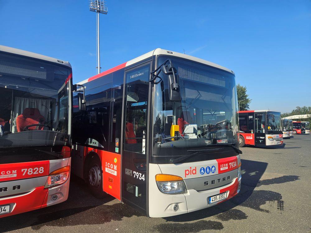 Registrace autobusů v září 2024