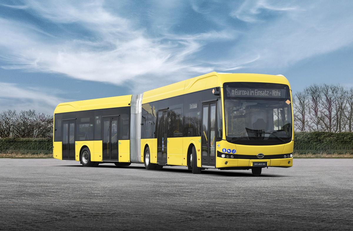 Arriva přiváží do Budapešti elektrické autobusy BYD