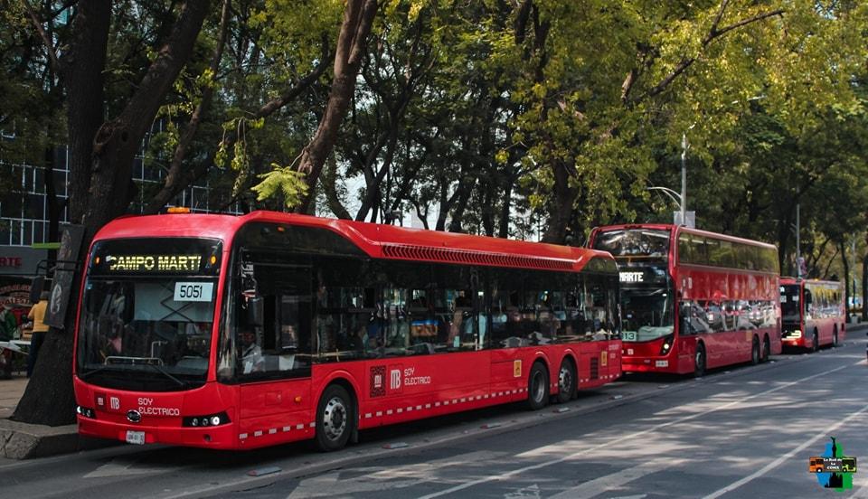 Padesát elektrobusů Yutong v Mexico City 