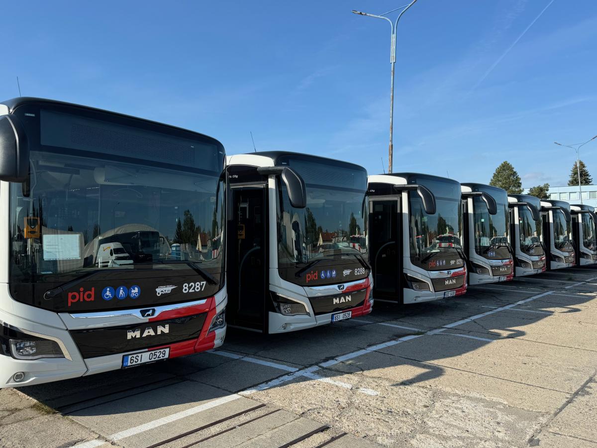 ČSAD Střední Čechy finišuje s přípravou autobusů pro PID