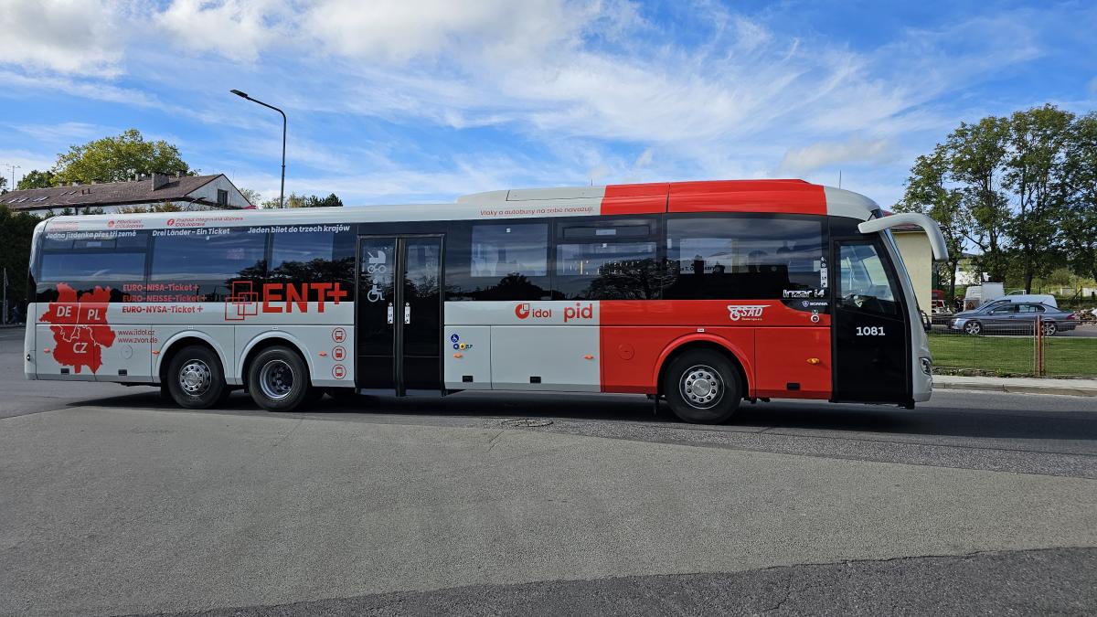 Meziměstské autobusy Scania Irizar i4 v PID