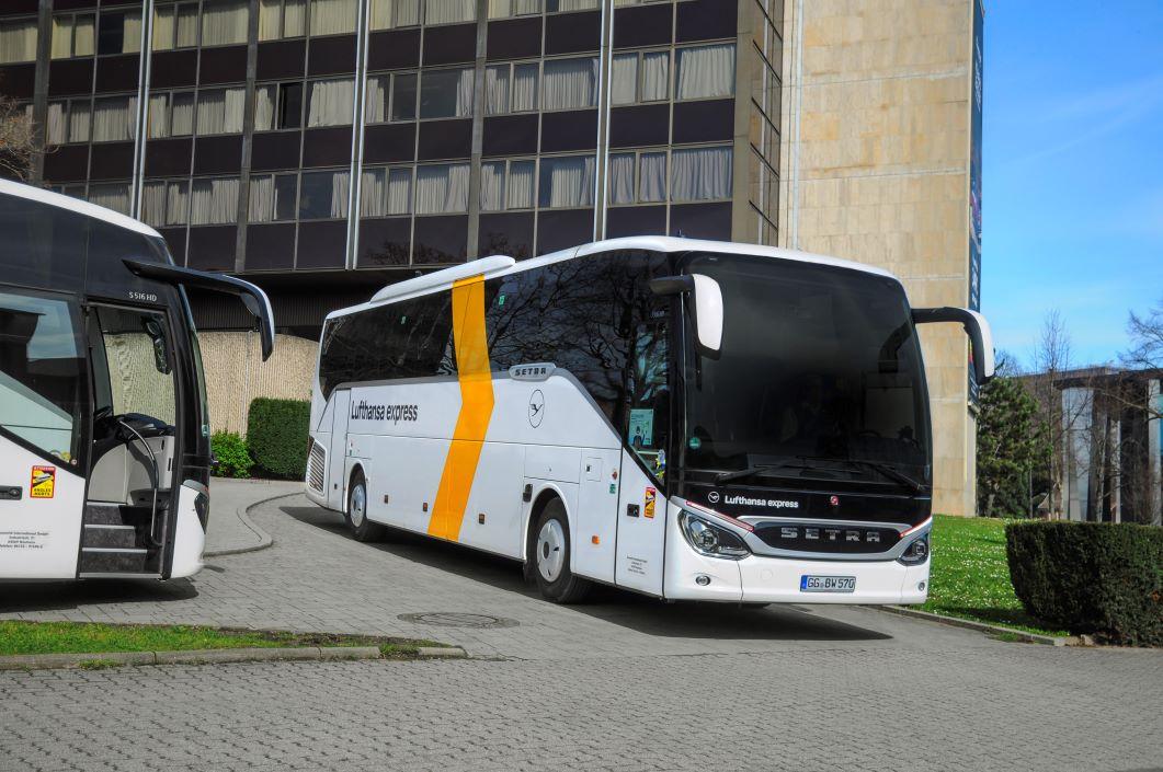 Nové autobusy Setra pro Lufthansa Express