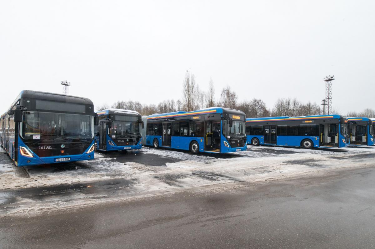 Elektrická Iveco Crossway v Litvě