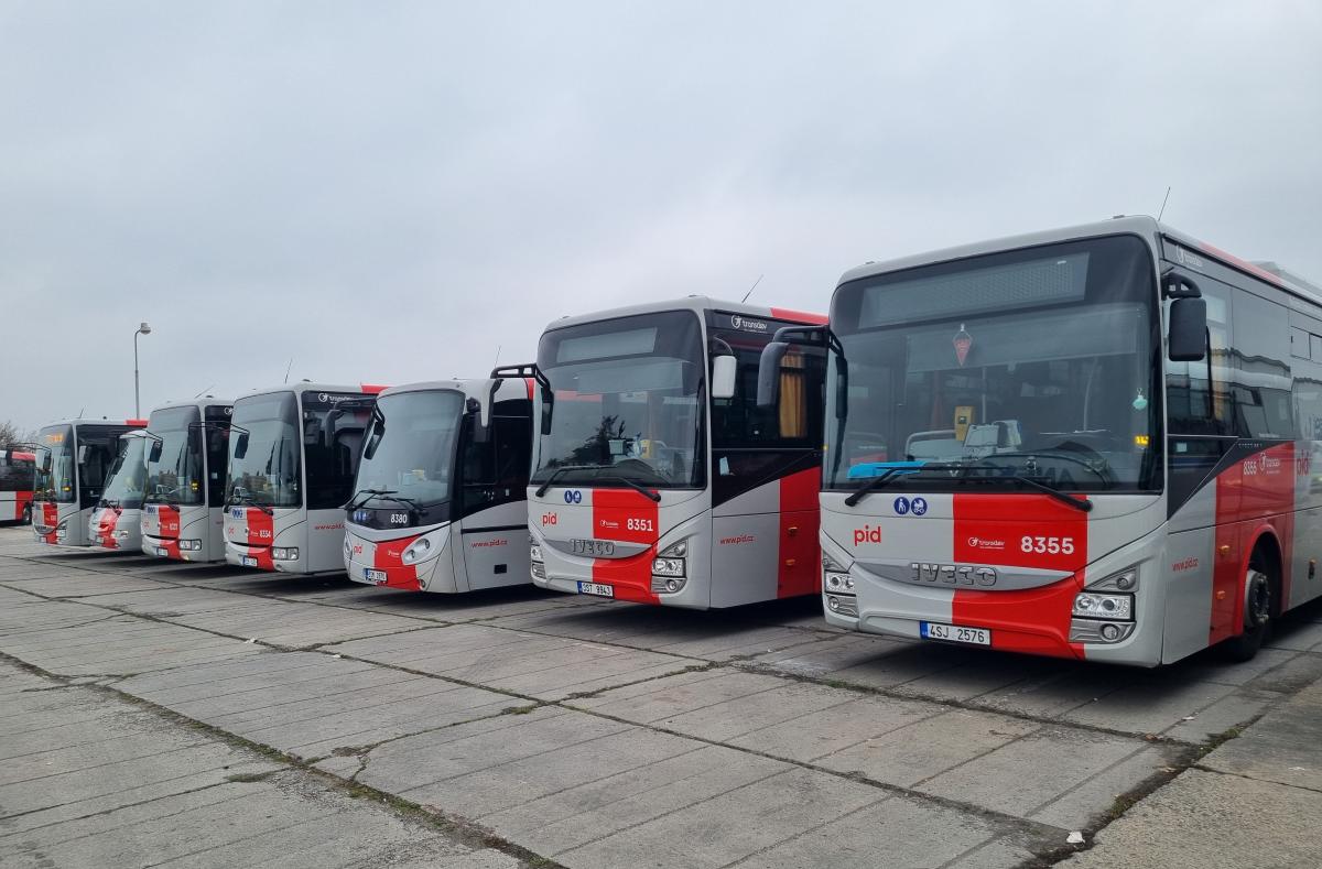 Příprava autobusů v Transdev Střední Čechy pro PID je ukončena