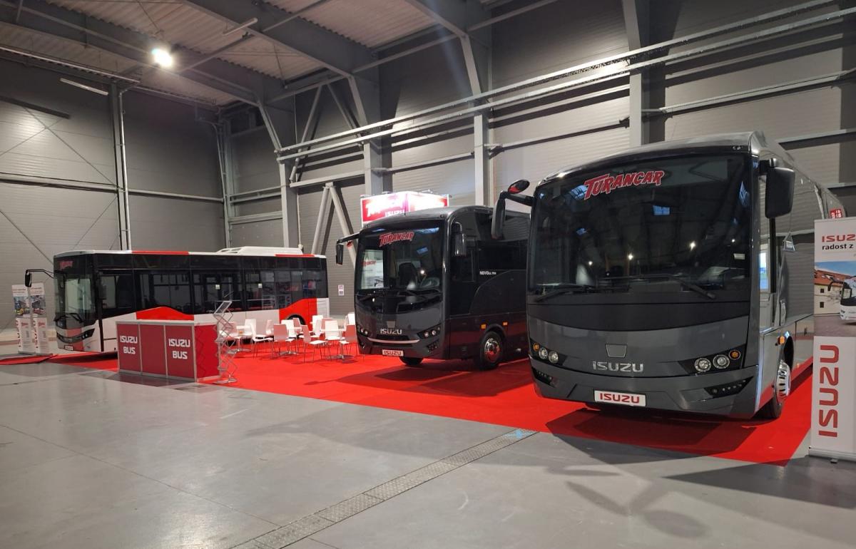 ISUZU, SCANIA, Mercedes-Benz, Rošero na CZECHBUSu