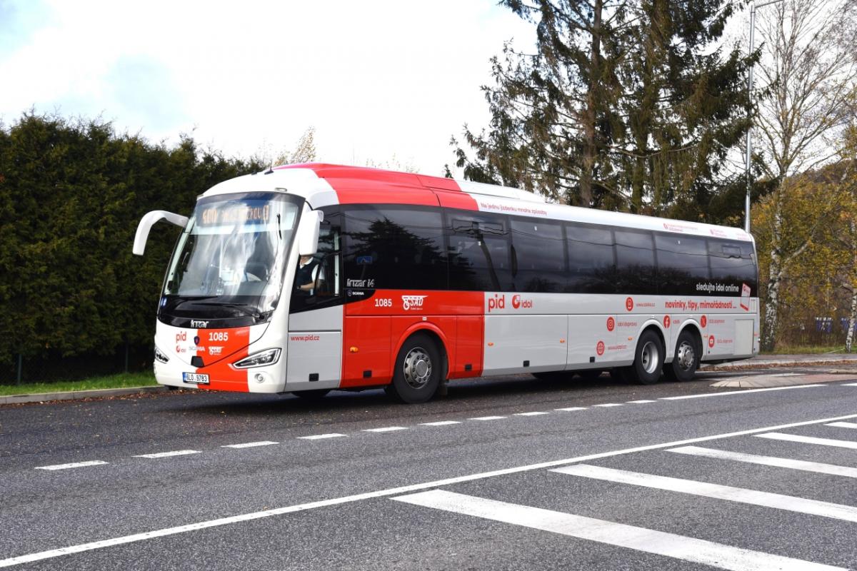 V České Lípě představili nové autobusy Scania Irizar pro linku PID 400 