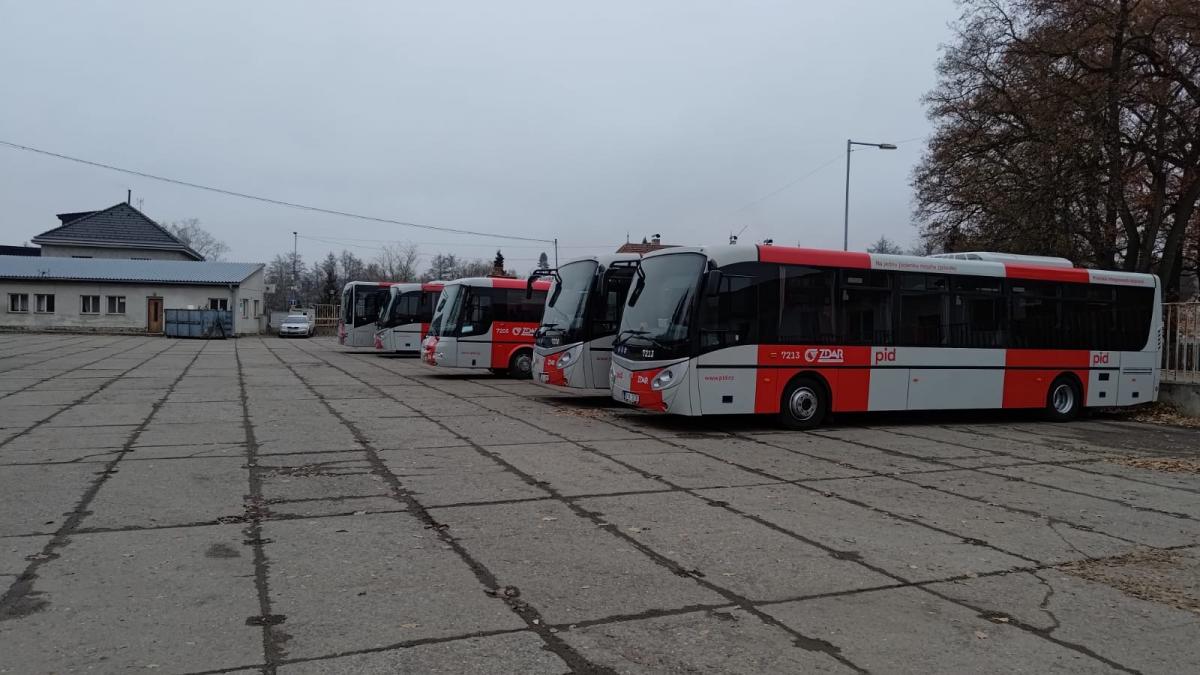 ZDAR brzy ráno 1. prosince poprvé vyjel na Sedlčansku