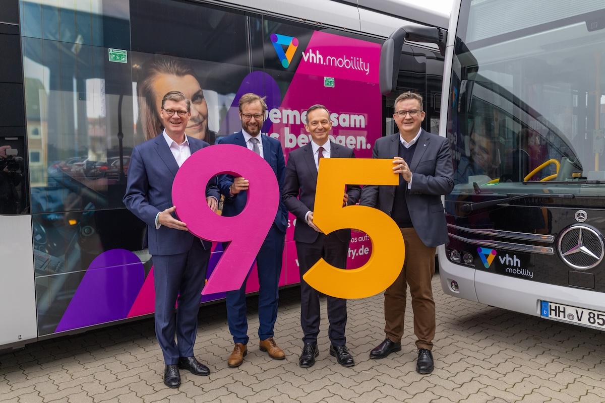 95 elektrických autobusů pro metropolitní region Hamburk