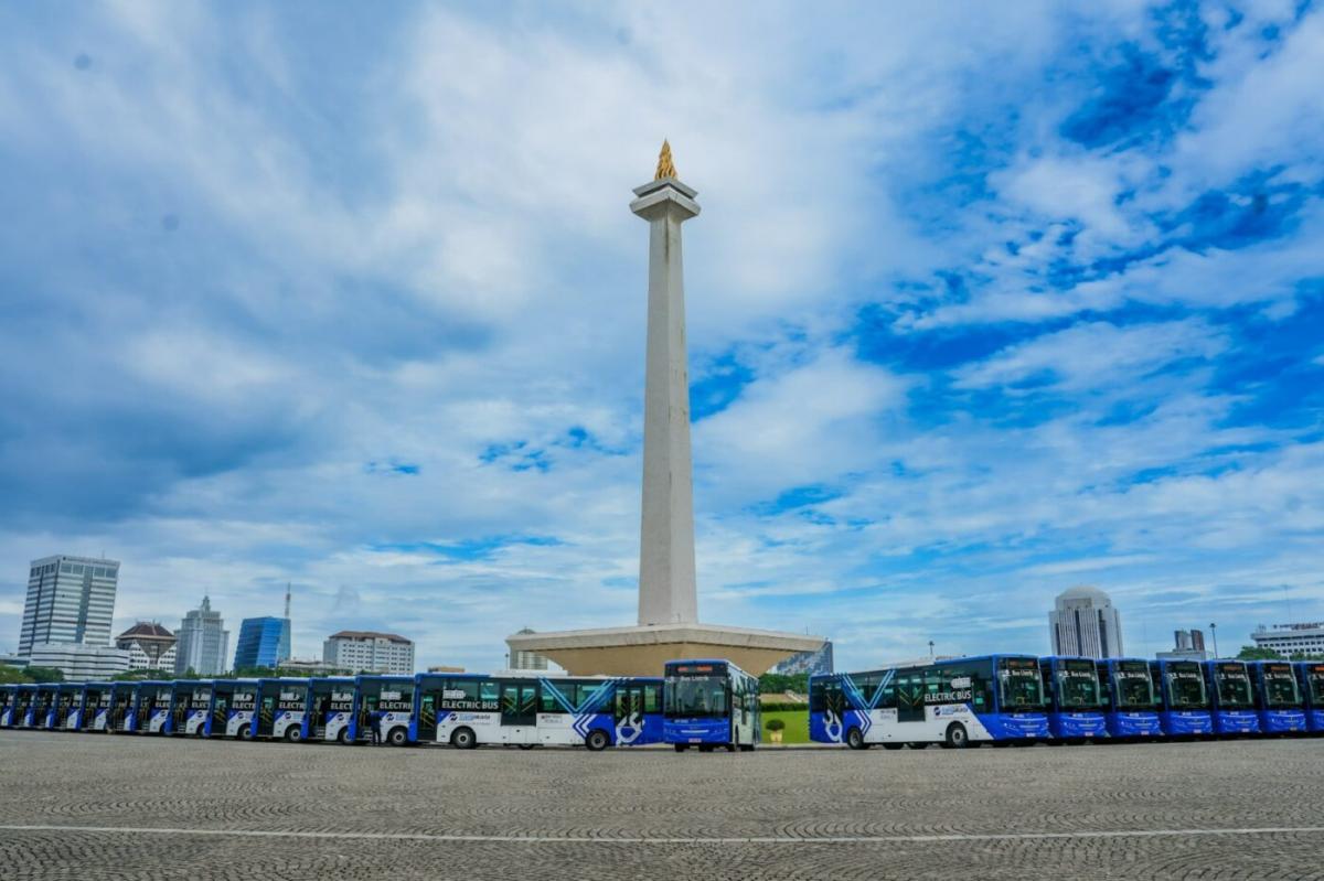 Indonésie TransJakarta: 200 nových elektrických autobusů