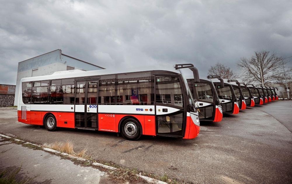 Dopravní podnik města Brna převzal všech 10 minibusů SOR ICN 9,5