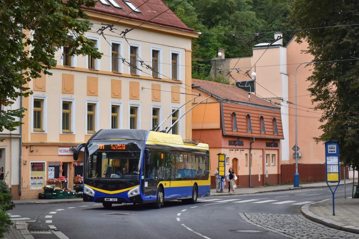 Do Teplic přijedou opět trolejbusy značky Škoda 