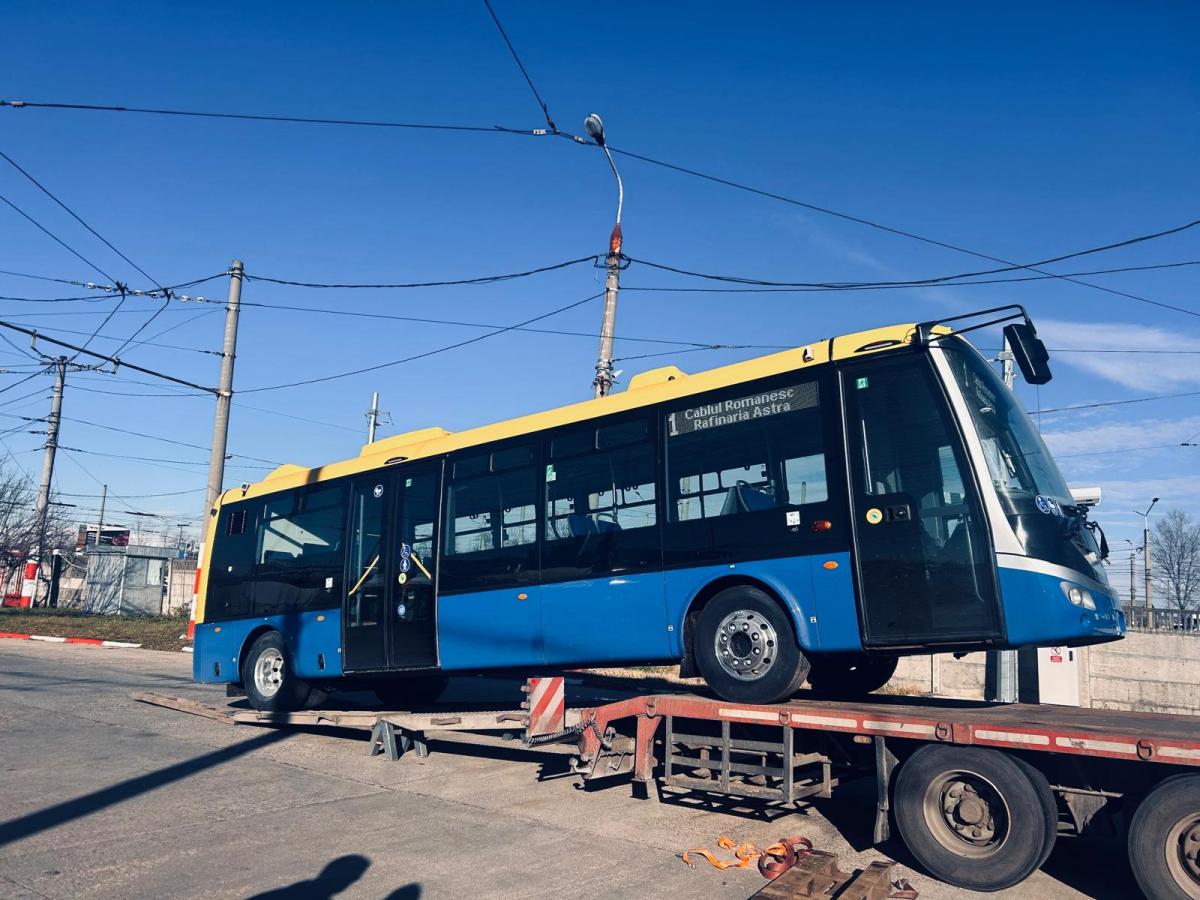 První z nových elektrických autobusů SOR dorazil do Ploiești