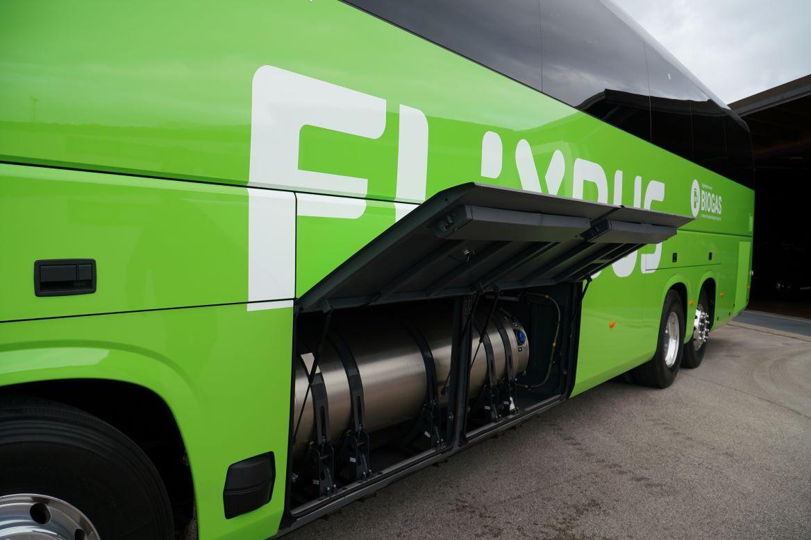 FlixBus spouští první linky na zkapalněný biometan