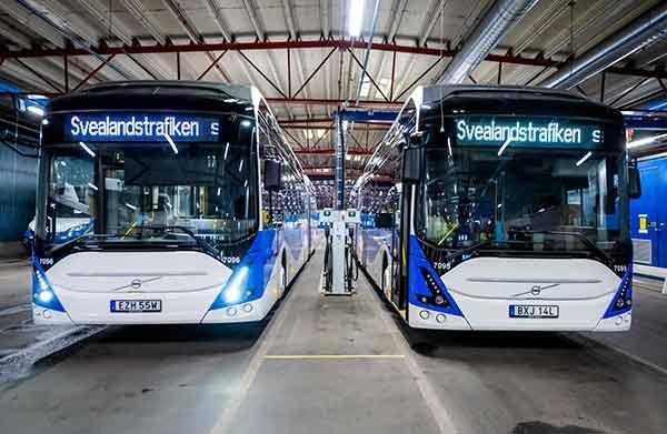 Volvo Buses ve Švédsku nahradí elektrické autobusy od Ebusco