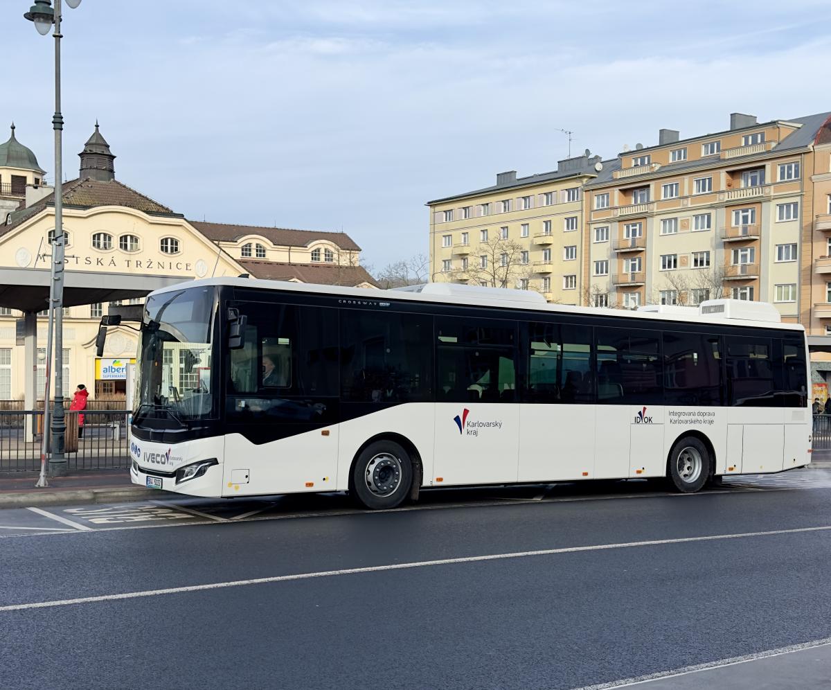 V Karlovarském kraji už jezdí autobusy pro větší počet cestujících