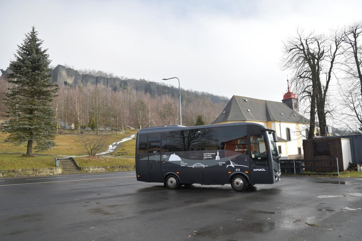 Dopravní podnik města Ústí nad Labem pořídil zájezdový autobus ISUZU 