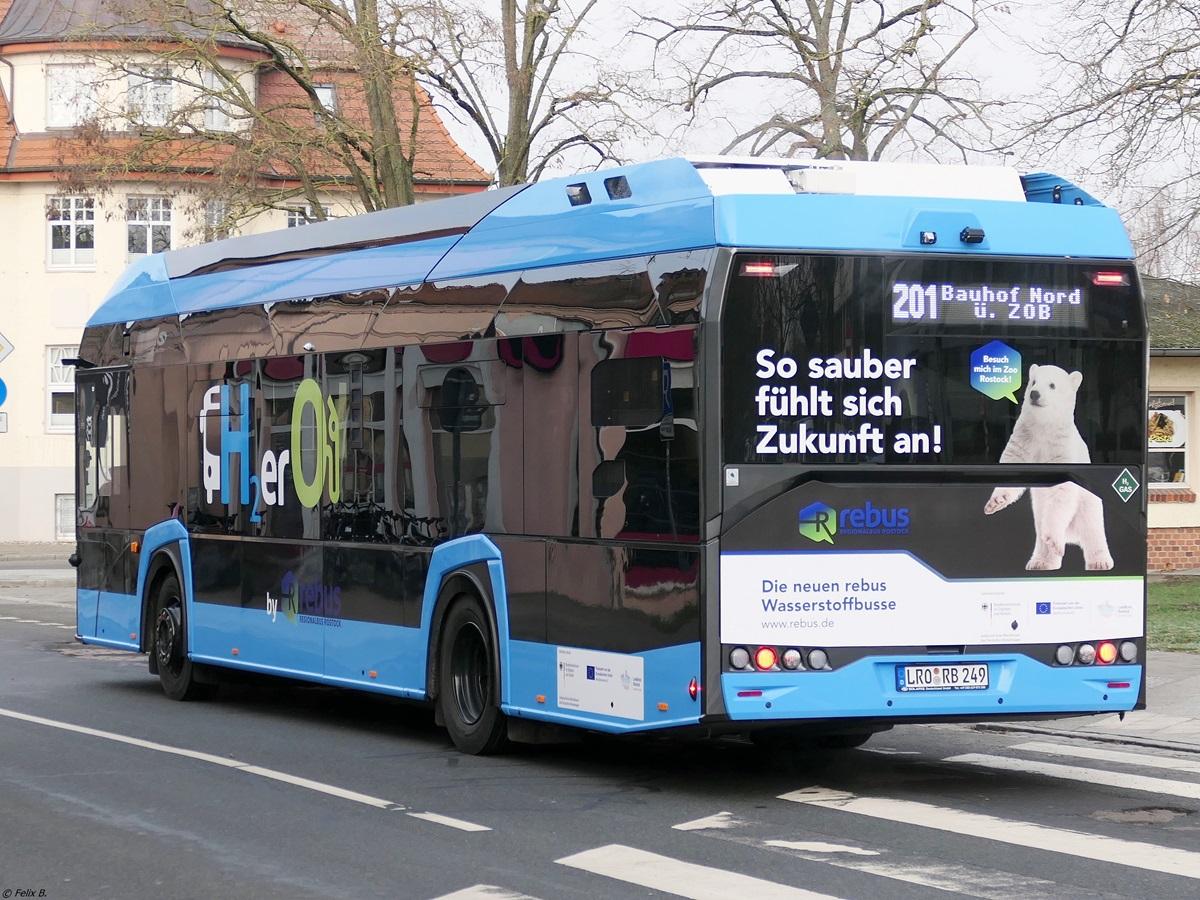 V okrese Rostock je druhá největší flotila vodíkových autobusů v Německu