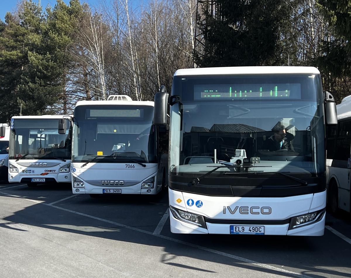 Z Tábora do Prahy elektrickým autobusem 